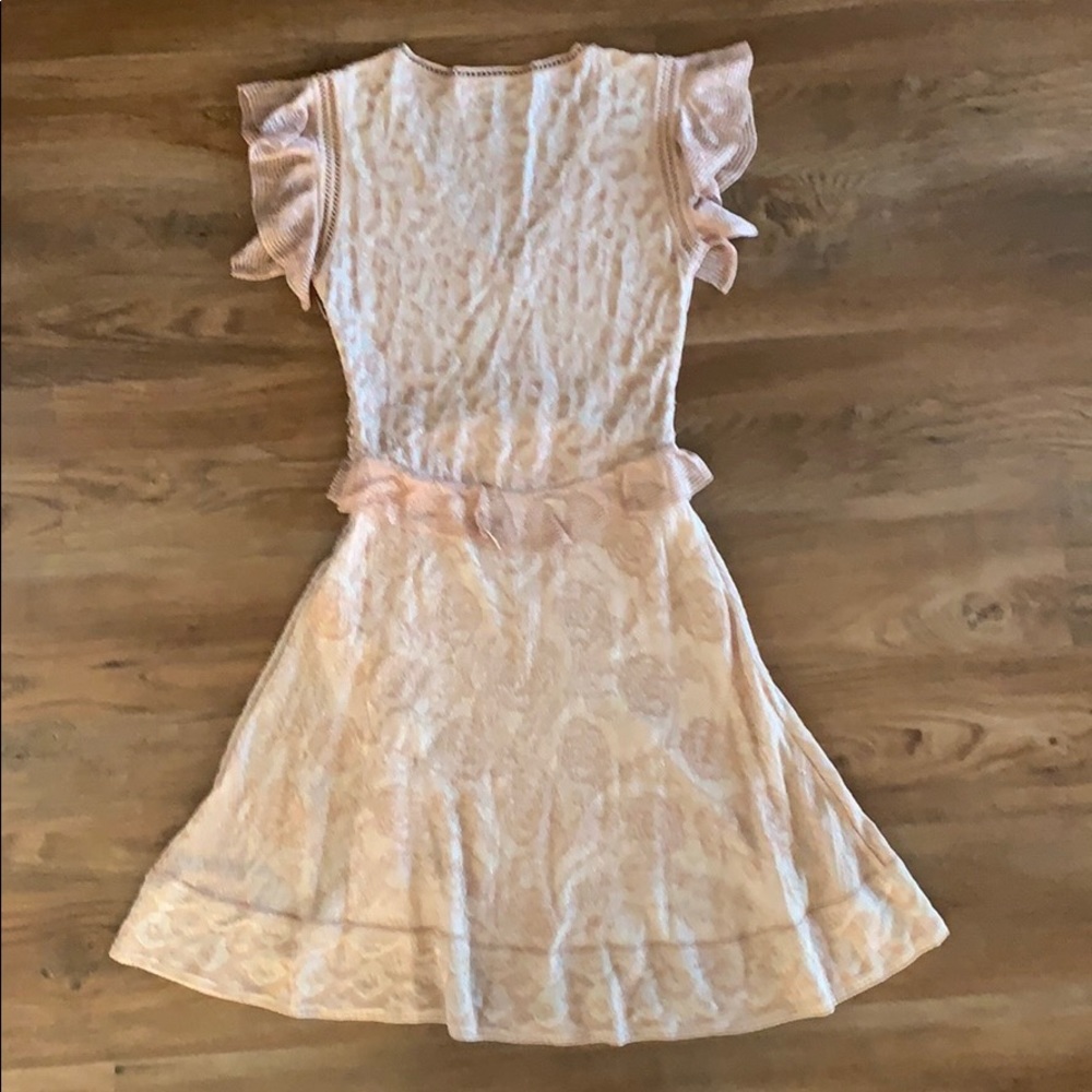 Roberto Cavalli Ruffle-trimmed Crochet-knit Dress - Picture 13 of 16
